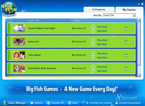 game manager big fish